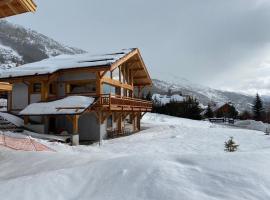 Chalet Serre Chevalier, cabin nghỉ dưỡng ở Le Monêtier-les-Bains