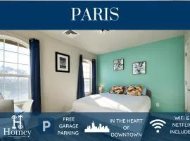 HOMEY PARIS - NEW / Free garage parking / Downtown Salt Lake City