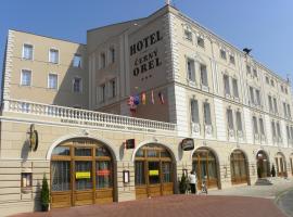 Hotel Černý Orel Žatec, отель в Жатеце