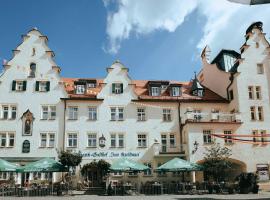 Brauereigasthof zum Kuchlbauer: Abensberg şehrinde bir Oda ve Kahvaltı