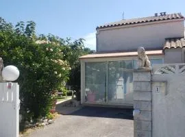 Rêve Bleu, Maison T3 Frontignan Plage avec Jardin, Mer à 250m, Clim & Parking