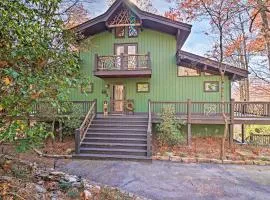 Rustic-Chic Sapphire Home with Wraparound Decks