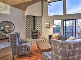 Lake Arrowhead A-Frame Cabin with Deck and Balcony!