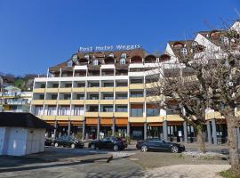 Apartment Seeblick by Interhome, nastanitev ob plaži v mestu Weggis