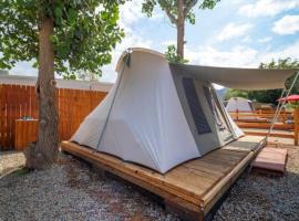 FunStays Glamping Setup Tent in RV Park #2 OK-T2, luxury tent in Moab