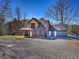 Serene Lakefront Cabin with Deck and Fire Pit!