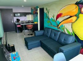 Apartamento Tropical Playa Coronado, hotel a Playa Coronado