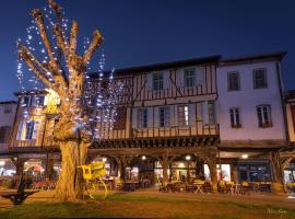 La Maison des Consuls, poceni hotel v mestu Mirepoix