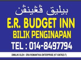 E.R. BUDGET INN, maison d'hôtes à Kota Bharu