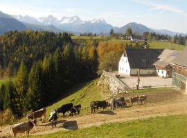 Familienbauernhof Imitz, Ferienwohnung, farm stay in Spital am Pyhrn