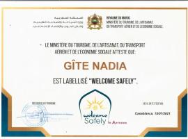 Gite Nadia, bed & breakfast kohteessa Casablanca