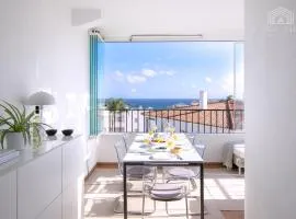 Scandinavian style apartment with amazing sea views and south west facing sunny terrace in Miraflores walking distance to the beach!