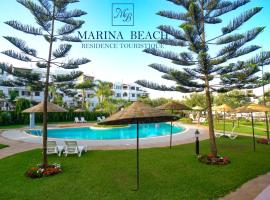 Marina Beach Appart Hôtel, hotel en M'Diq