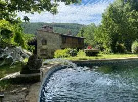Casa Rural Jardín del Río Paraíso privado lugar de ensueño