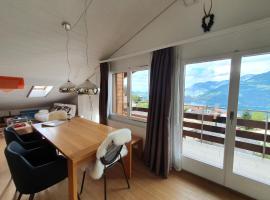 Elfe - Apartments Studio apartment for 2-4 guests with panorama view, appartamento a Emmetten