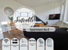 Suiteable Living Katlenburg, Studio Apartment mit Netflix, am Rande des Harz โรงแรมในKatlenburg-Lindau