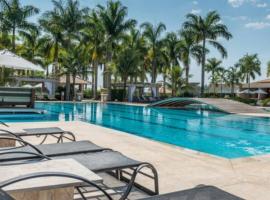 Resort&House,4 Quartos, 8 pessoas, Beach tenis, Bike, Golfe, Pesca, Ar, Wifi fibra, TV a cabo e Lareira, πάρκο διακοπών σε Aguas de Santa Barbara