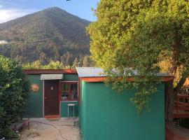 CABAÑA ZAPALLAR BOSQUE PLAYA CON HOTTUBE, lejlighed i Zapallar