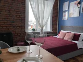 Blue loft APARTS БЕСКОНТАКТНОЕ заселение, бюджетный отель во Владимире