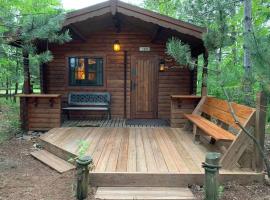 Honeybear Hideaway Cabin, παραθεριστική κατοικία σε Hayward