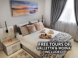 Cozy Rooms - Great Bus Connections - Free Parking, habitación en casa particular en Mosta