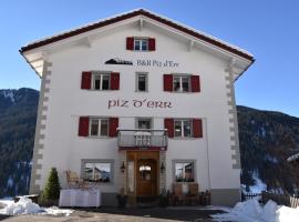 B&B Piz d'Err, hotel em Tinzen