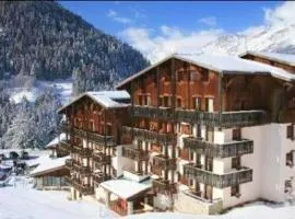 Studio familial avec balcon à Modane 18 m² vue montagne