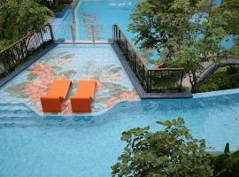 Huahin mountain view room near the beach, apartament cu servicii hoteliere din Hua Hin