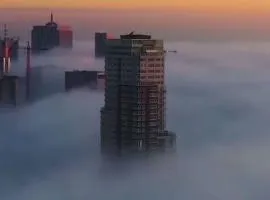 Romantic room in brussels sky