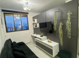 Studio luxuoso para 4 hóspedes, comportando ate 6., apartamento en Maceió