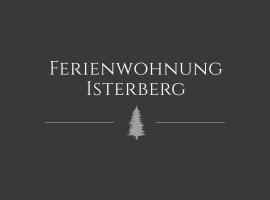 Ferienwohnung ISTERBERG, hotel com estacionamento em Isterberg