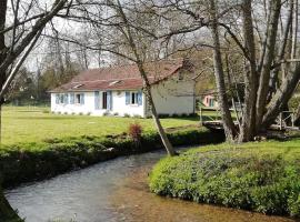 Au fil de l'eau à la campagne, Ferienhaus in Canny-sur-Thérain