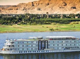 Historia The Boutique Hotel Nile Cruise - Every Monday from Luxor for 04 & 07 Nights - Every Friday From Aswan for 03 & 07 Nights, hotelli kohteessa Luxor lähellä maamerkkiä Luxor-museo