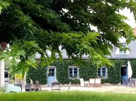 Le clos champêtre 1 chambre double et 1 lit simple, feriebolig i Longué