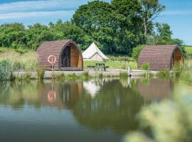 Parc Maerdy Glamping Holidays, campsite in New Quay