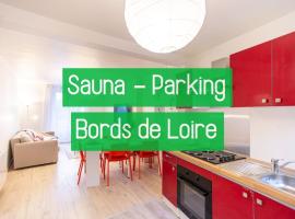 L'AMASSE &Eacute;chapp&eacute;e Amboisienne T3 avec sauna partag&eacute;