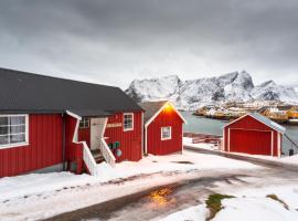 Anitas Waterfront Cabins, viešbutis mieste Reine