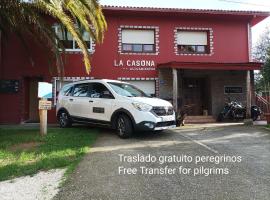 La Casona de Betanzos, hotel con estacionamiento en Betanzos