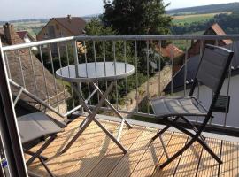 Feriendomizil Ösetalblick, apartemen di Bad Driburg