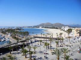 Tranquilo apartamento con vistas al mar., budgethotell i Port d'Alcudia