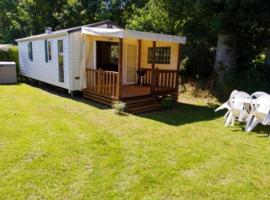 카르나크에 위치한 비치 호텔 Carnac - Mobil Home - 5 pers - 2 ch - Camping Moulin de Kermaux 4* - Piscine