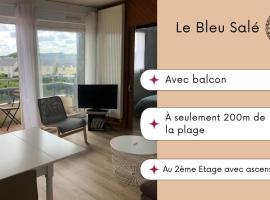 Bleu Salé - F2 Courseulles avec balcon, hôtel à Courseulles-sur-Mer