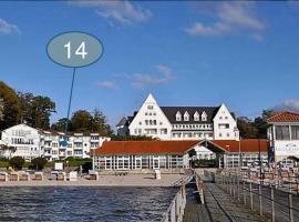 Ostseewohnung Nr 14 Villa Mare, hotel en Glücksburg