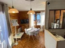 Montclar Appart 4 à 6 places - terrasse vue panoramique - idéalement situé