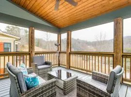 Game Room and Wraparound Decks Cullowhee Home!