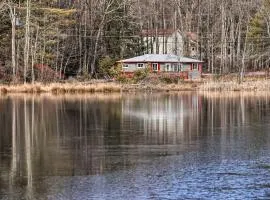 White Haven Lakeside Home with Kayaks and Fireplace!