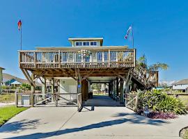 Festive Beach Retreat, beach hotel in Rockport