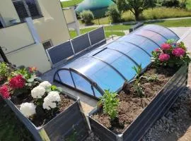 Ferienhof Broger FeWo Bergblickle mit Pool