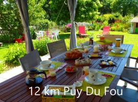 Les Terrasses, bed and breakfast en Saint-Paul-en-Pareds