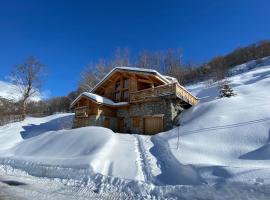 mini duplex dans chalet, ski resort in Saint-François-Longchamp